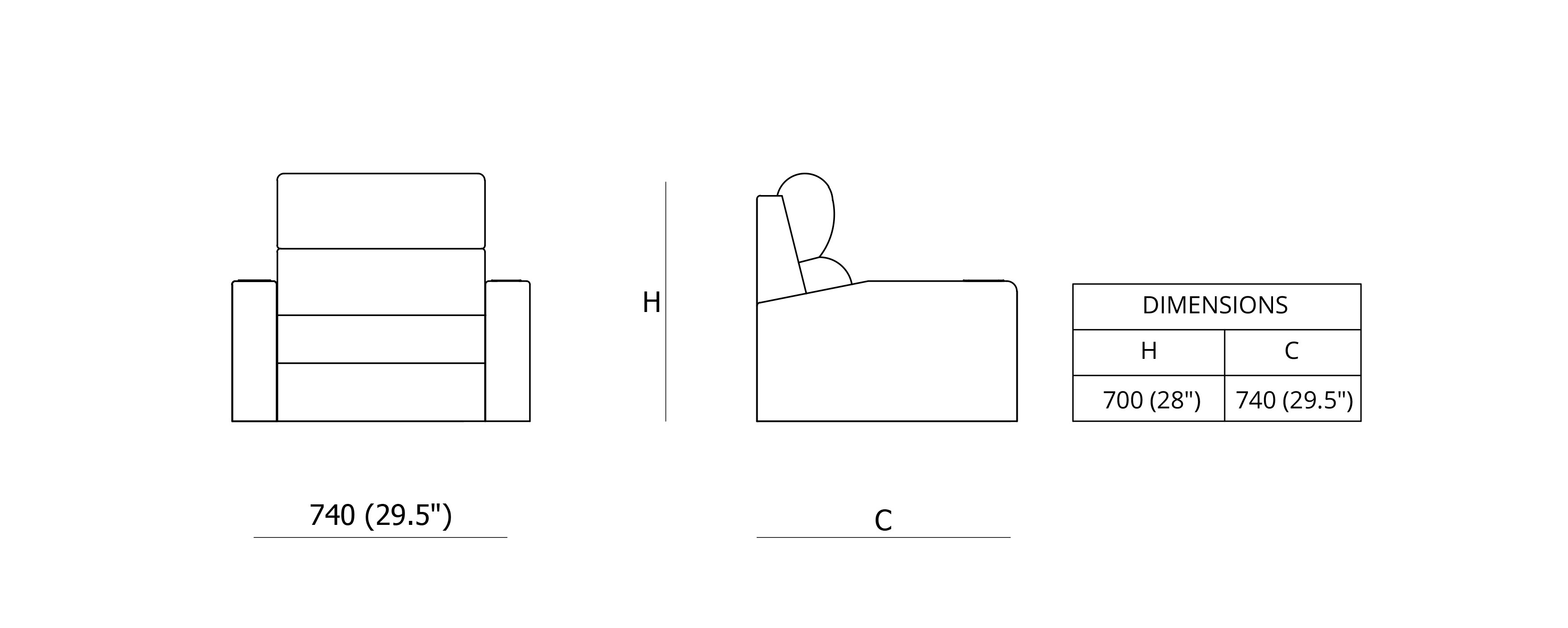 Dory Dimensions