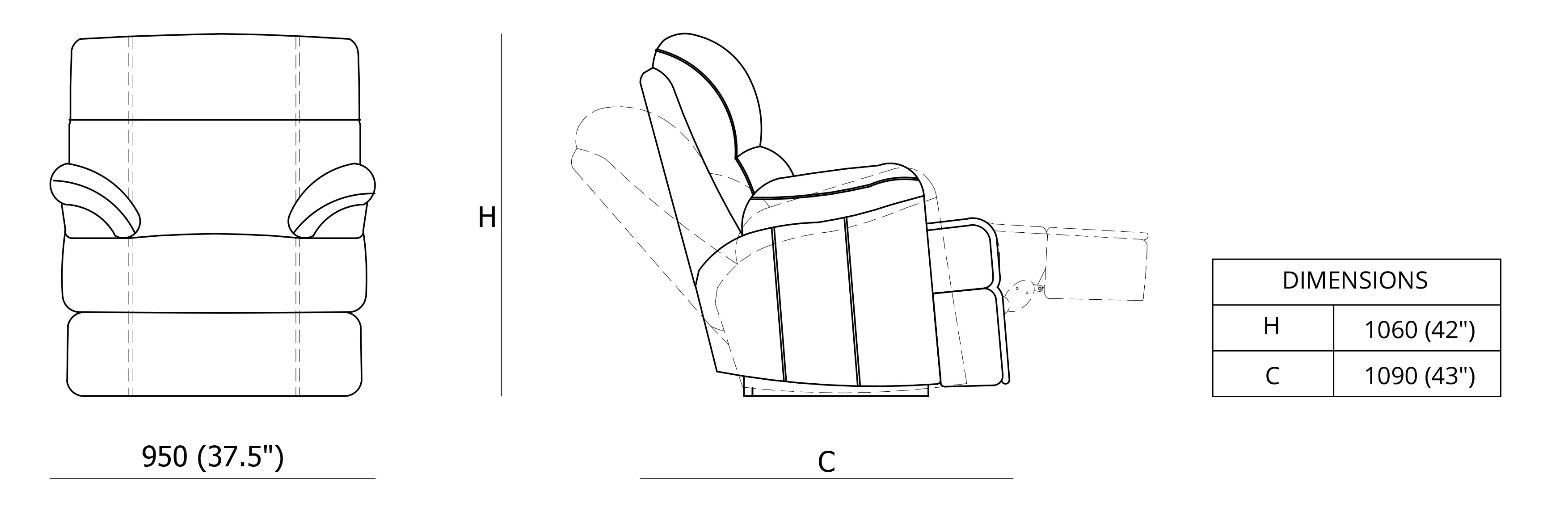 Turino Dimensions