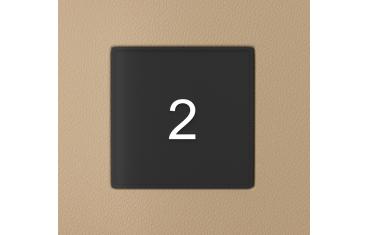 Square Light Row Lettering