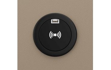 Wireless Charger with USB Charging Port