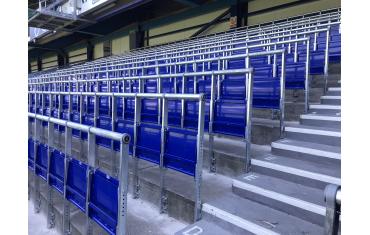 Rail seating