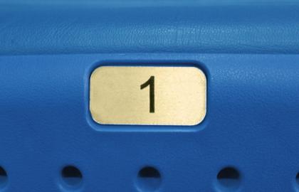 ARC Aluminium Seat Numbering Sports