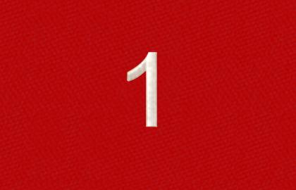 Number Embroidery